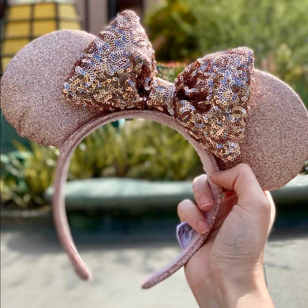 ROSE GOLD DISNEY MINNIE EARS